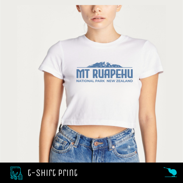 mt ruapehu t-shirt design