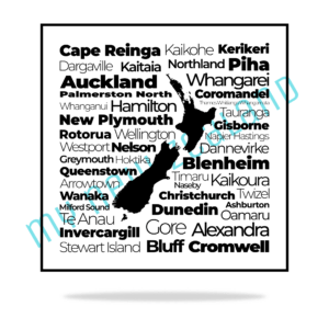 New Zealand Place Names Image