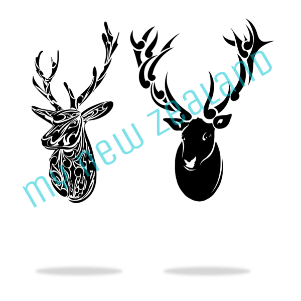 New Zealand Stag Heads