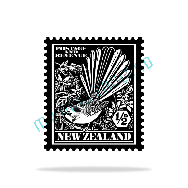 new zealand fantail 1930 stamp