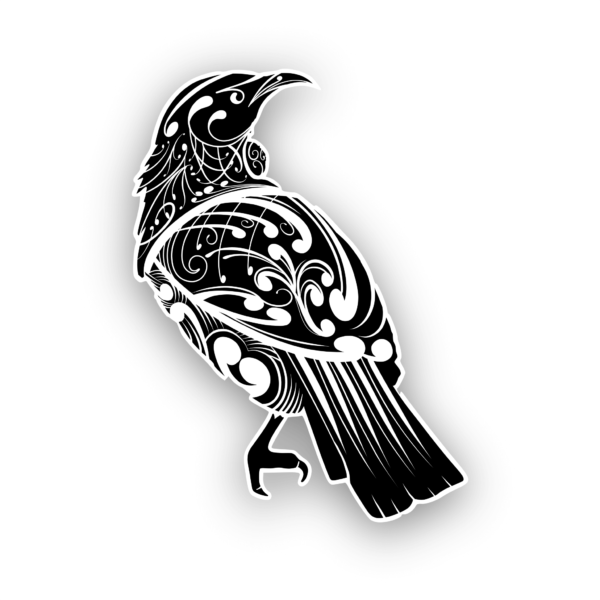 black tui sticker