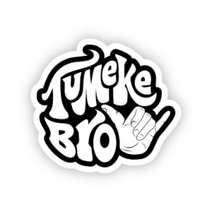 tumeke bro sticker