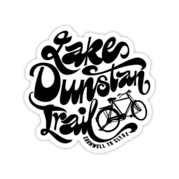 black Like dunstan trail sticker