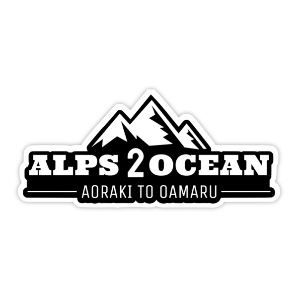 balck alps to ocean sticker