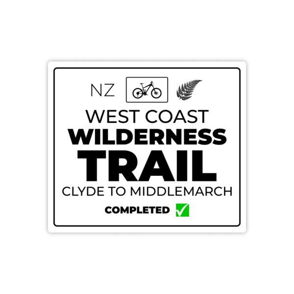 white west coast wilderness trail sticker