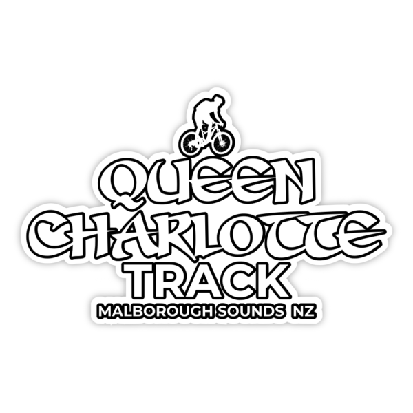 white queen charlotte track sticker