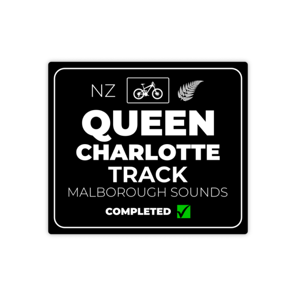 black Queen Charlotte track sticker