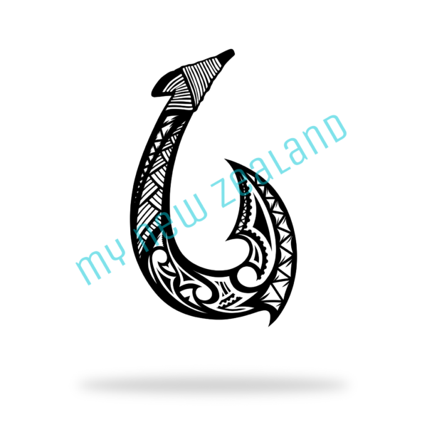 Hei Matau Tribal Hook image