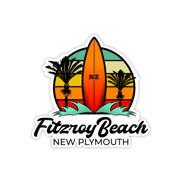 Fitzroy Beach, New Plymouth, Surf Design