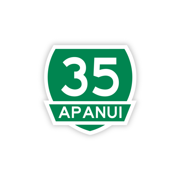 Apanui Highway 35 with Banner - Image 2