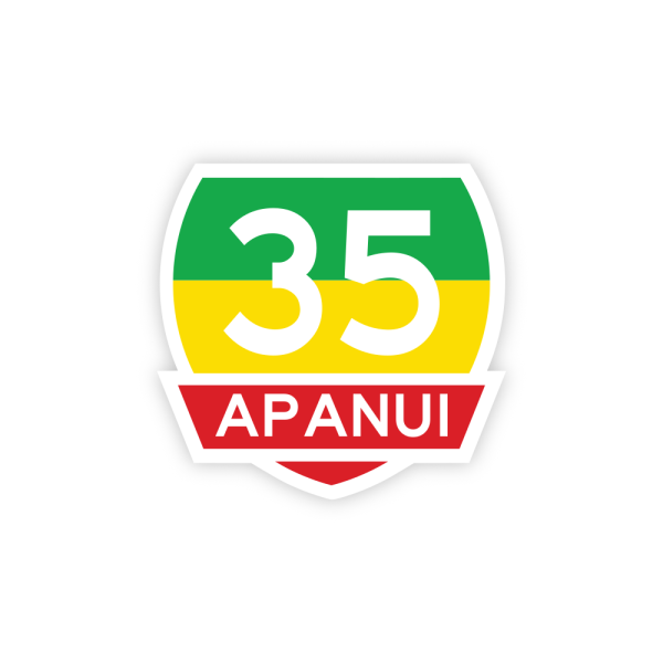 Apanui Highway 35 with Banner