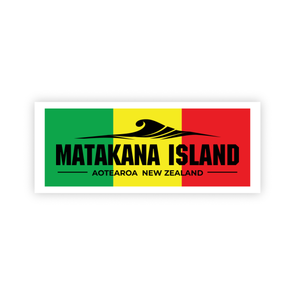 Matakana Island,  Rasta Colours