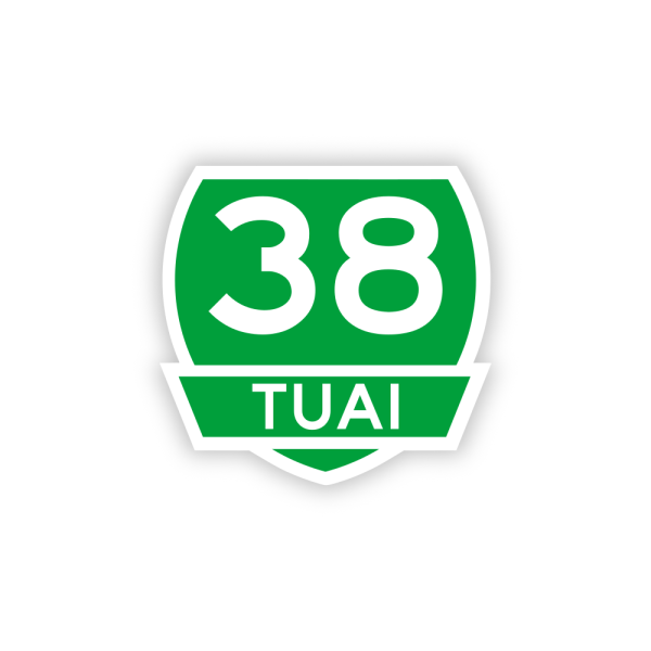 Tuai Highway 38 With Banner