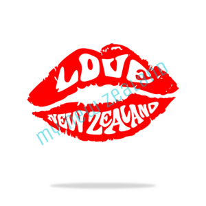 Love New Zealand lips design in SVG and PNG formats, perfect for Cricut and crafting projects.